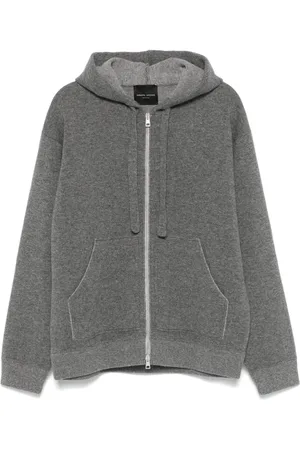 Roberto Collina Marl-knit hoodie