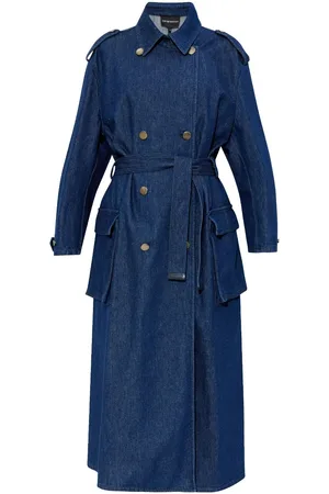 Emporio Armani Denim trench coat
