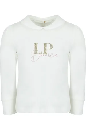 Lapin House Logo-print long-sleeve T-shirt