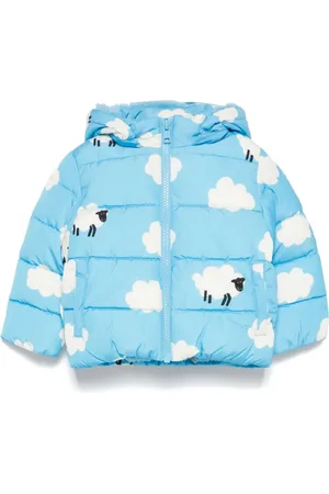 Stella McCartney Sheep-pattern puffer jacket