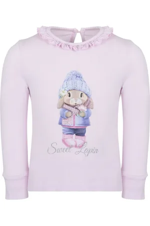 Lapin House Graphic-print cotton T-shirt