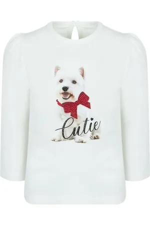 Lapin House Graphic-print cotton T-shirt