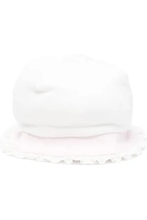 LA STUPENDERIA Contrasting-stripe hat