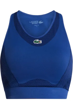 Lacoste Logo-embroidered seamless sports bra