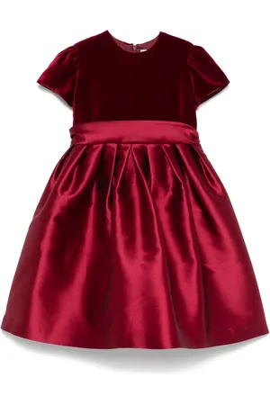 Il gufo Bow-detail dress
