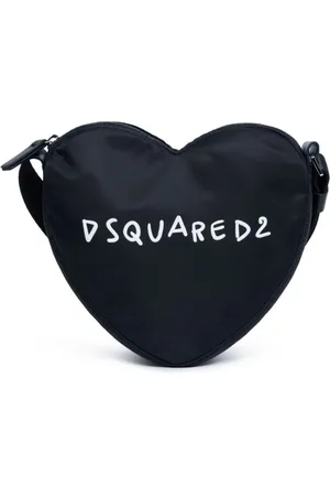 Dsquared2 Logo-print heart-shaped bag