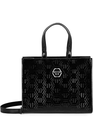 Philipp Plein Monogram patent tote bag