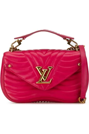 LOUIS VUITTON 2018 New Wave Chain Bag MM satchel