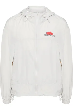 Ground Zero Logo-print lightweight jacket