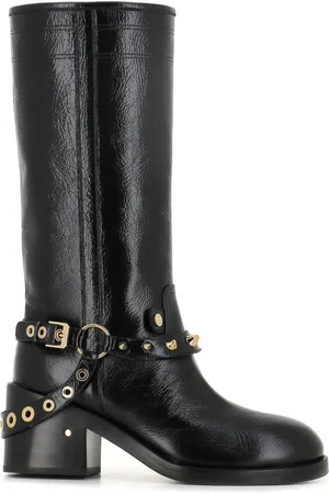LAURENCE DACADE 70mm stud-detail boots