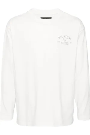 Musium Div. Logo-print long-sleeved T-shirt