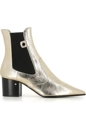 LAURENCE DACADE Metallic-effect boots