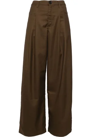 tout a coup Pleated trousers