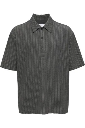 Solid Terry collar T-shirt