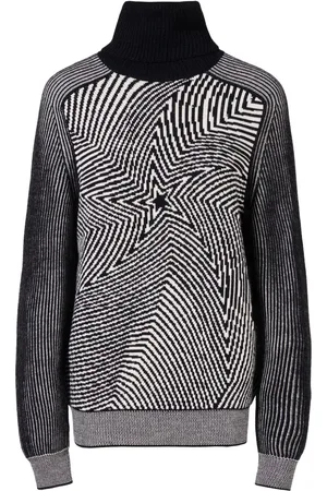 Perfect Moment Wavy star roll-neck jumper