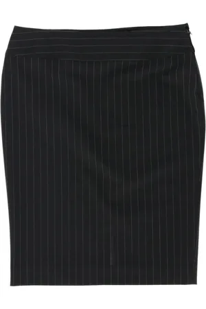 Gucci 2000s pinstripe mini skirt