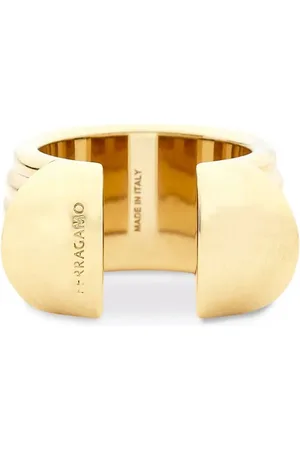 Salvatore Ferragamo Gancini open ring