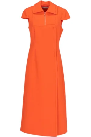 Prada 1990s panelled midi dress