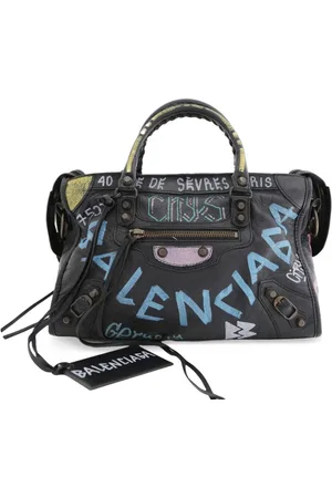 Balenciaga Small Graffiti Classic City handbag
