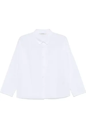 KRISTENSEN DU NORD Frayed-brim shirt
