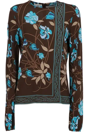 PUCCI Pre-Owned 2000s floral print blouse