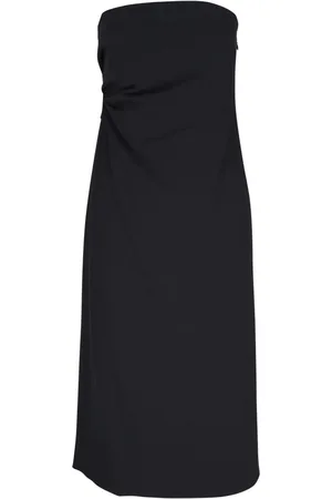 Vince Strapless draped dress