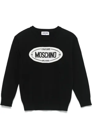 Moschino Intarsia-logo sweater
