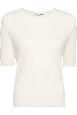 Vince Cotton ribbed T-shirt