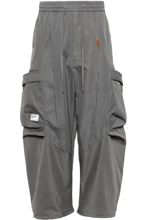 Musium Div. Logo-patch cargo trousers