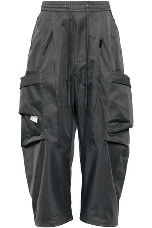 Musium Div. Logo-patch cargo trousers