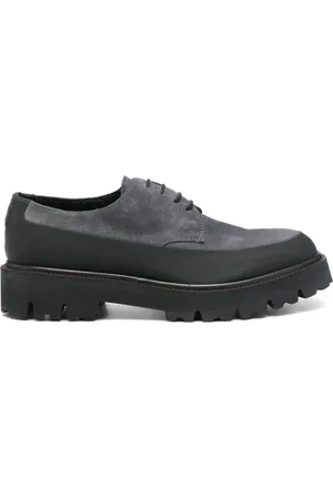 Kiton Suede derby shoes