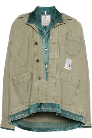Maison Mihara Yasuhiro Logo-patch shirt