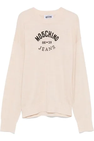Moschino Intarsia-logo sweater