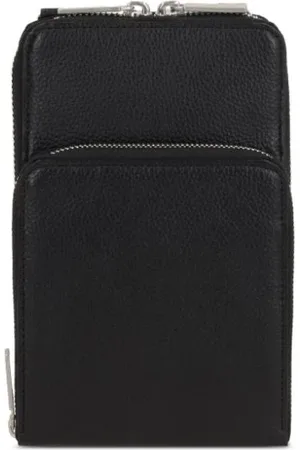 YOHJI YAMAMOTO Leather phone holder