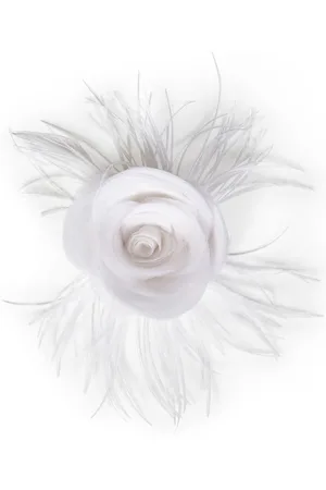 ROOM76 3D georgette rose brooch