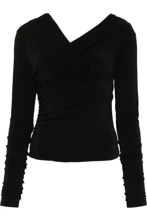 The Andamane Plunging V-neck top