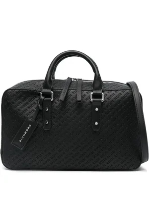 John Richmond Logo-debossed tote bag