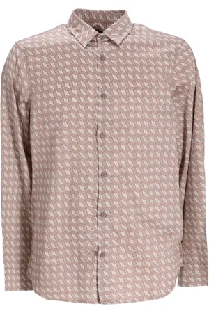 Armani Exchange All-over printed cotton shirt