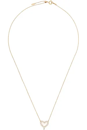 PERSÉE 18kt yellow Aphrodite diamond and pearl necklace
