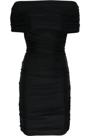 COPERNI Pleated off-shoulder mini dress