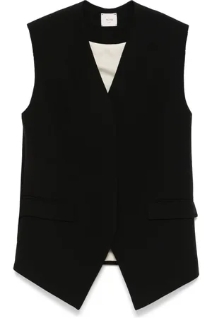 ALYSI Twill-weave waistcoat