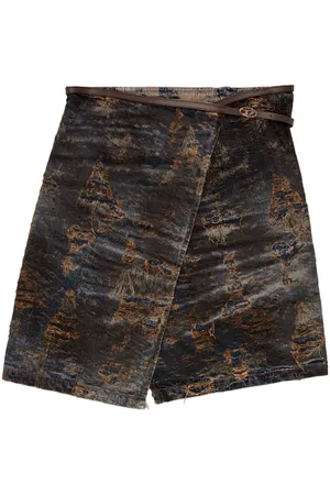 Diesel De-Lem-Fsf denim miniskirt