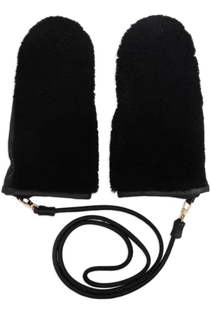 YVES SALOMON Panelled gloves