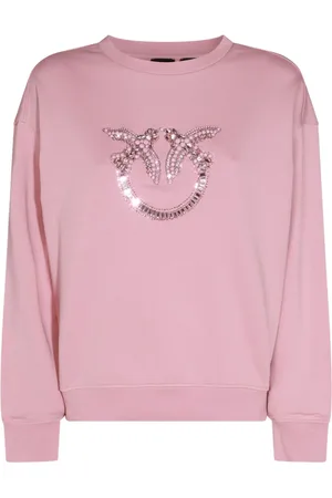 Pinko Love Birds-embellished sweatshirt