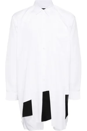 Comme des Garçons Asymmetric long-sleeved shirt