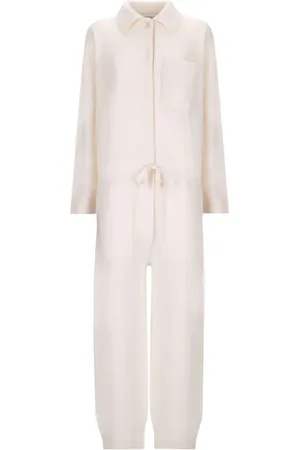 LANEUS Ribbed knit jumpsuit