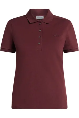 Lacoste Piqué-weave polo shirt