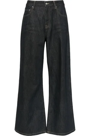 JNBY Wide-leg cotton jeans