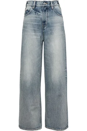 JNBY Wide-leg cotton trousers