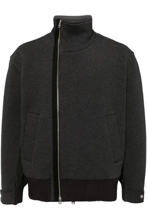 CROQUIS Stand collar zipper jacket